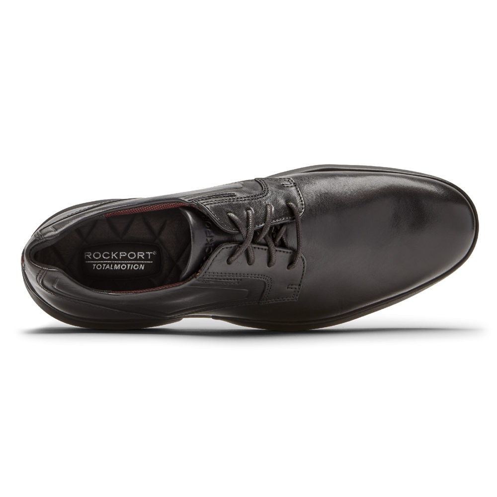 Rockport Oxfords Herr Svarta - Total Motion Advance Plain Toe - UEFNH0791